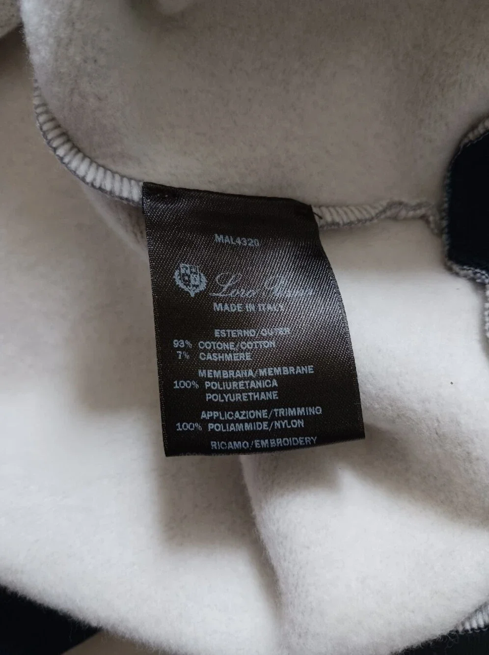 Boys LORO PIANA SET- Sweatshirt And Sweatpants Size Age 12.